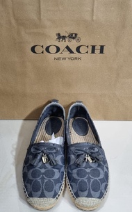 Sepatu Coach Espadrilles (Preloved, Original) 