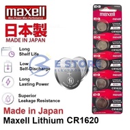 CR1620 GENUINE Maxell Japan Coin Cell Lithium Battery 3V