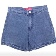 ♞CLEAN CUT DENIM HIGH WAIST SHORT