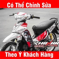 Geisha Red and White Sirius Boss Stamp