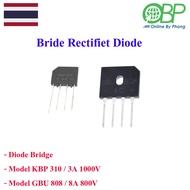 Bridge Rectifier Diode 3A 1000V/8A 800V