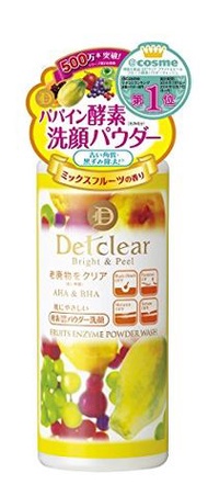DET Clear Bright & Peel 水果酵素潔麵粉 75g