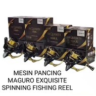 MESIN PANCING MAGURO EXQUISITE #500UL #800UL #1000L #2000PG SPINNING FISHING REEL 7+1 BALL BEARING (MADE IN JAPAN)