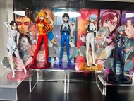 清位。正版Eva 一番賞 450蚊全5個 公仔 冇盒，不散