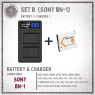 แบตกล้อง Sony NP-BN1 สำหรับกล้อง Sony DSC-W650 W690 W710 W730 W800 W830 DSC-WX5 WX7 WX9 DSC-TX7 TX9