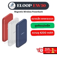 Eloop EW50 MagCharge Magnetic 4200mAh แบตสำรองไร้สาย PowerBank พาวเวอร์แบงค์