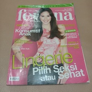 Majalah Femina No.4 Januari-Februari 2010 Cover Marsha Timothy