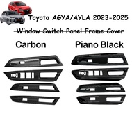 Toyota AGYA/AYLA 2023-2025 Window Switch Panel Frame Cover Accessories