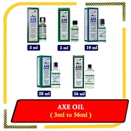 AXE OIL Universal Oil 3ml to 56ml - 12 Packs