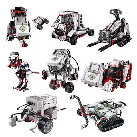 New EV3 Robot Building Blocks Model Education STEM Compatible with Legoes 45544 Core Set Intelligent