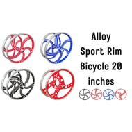 Alloy Sport Rim Bicycle 20inch Basikal BMX (Sepasang)