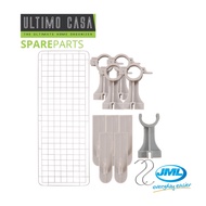 [JML OFFICIAL] Ultimo Casa Mesh Panel Kit | Clothes hanger organizer add on portable storage