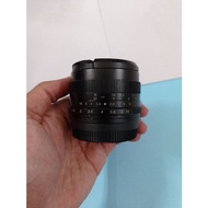 Lensa 7artisans 50mm F1.8 Fujifilm For Kamera Mirrorless