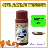 AQUADINE CHLORINE TESTER SPECIAL (100ml) Aquarium fish ikan Test Clorin klorin Chlorin