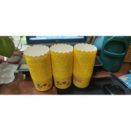 Hard bottom cups 7 cm (lot of 50).