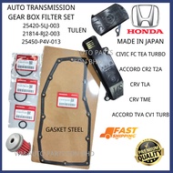 『WM』ACCOND TVA CRV TME TURBO 1.5 CIVIC TEA AUTO FILTER GEAR BOX SET 21814-RJ2-003 25420-5LJ-003