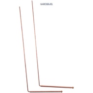 NARCISSUS13A0E 2PCS Dowsing rods, 99.9% Copper Pure Copper Ghost  equipment, Divining Water Ghost hu