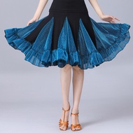 Sexy Skirt Square Dance Costume Latin Dance Skirt Skirt Female Adult Dance Practice Suit Dance Skirt