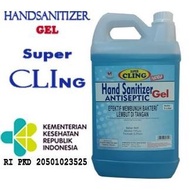 Hand Sanitizer Gel 5 Liter Kemenkes Hand Sanitizer