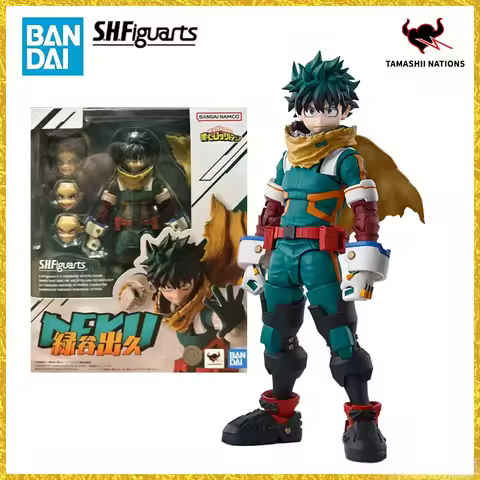 Original Bandai S.H.Figuarts SHF Izuku Midoriya In Stock Anime Action Collection Figures Model Toys
