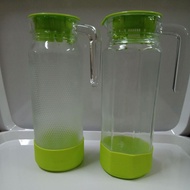 Glass water jug with cover