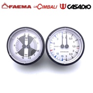 FAEMA Pegasus Coffee Machine Pressure Gauge CIMBALI CASADIO Dual Hand NI6A
