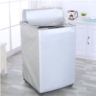 Washing machine cover, 8-10kg top load front load cover washing machine, dustproof, waterproof, sun-