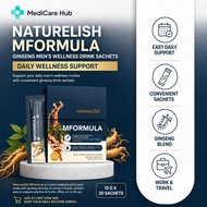 NatureLISH MFormula Ginseng Men’s Wellness Drink Sachets 30 Packs