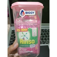 Paket Rinso cair Isi 42Pcs Rinso 500an + keranjang cantik