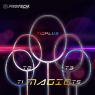 PROTECH BADMINTON RACKET MAGIC TYPE T1 T2/ T3/ T5/ T10 PLUS/ | 4U/3U G2 | MAX 32LBS | BADMINTON RACK
