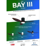 2021 Alaska Bay Designer Fan Handcraft Wood