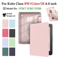 For Kobo Clara BW / Color 6.0'' N365 N367 Handheld Transparent Acrylic Kobo Clara 2E N506 E-Reader c