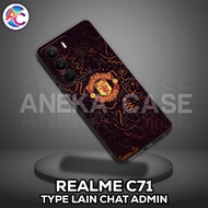 AC41-Case REALME C71-Ball Motif-Softcase REALME C71-Casing REALME C71-Silicone REALME C71