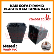 Plastic Sofa Legs Box Without Bolts Trapezoid Legs Stable Legs 8 Boxes Without Bolts