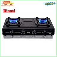 Rinnai RI-202 S Kompor Gas Stove Teflon 2 Tungku RI-202S / RI202 S / RI 202S / RI202S / RI 202 S - H