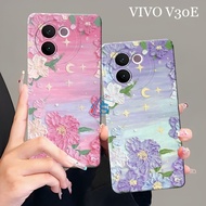 [SHARK CASE] NEWEST VIVO V30E 5G 2024 Softcase 3D Aesthetic Motif - Vivo V30E Casing - Vivo V30E Cas