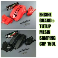 MESIN Engine cover plus side cover crf 150l engine guard plus side cover crf 150L