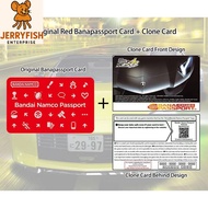 Banapassport Blank Card+Clone Card Combo Set Wangan Midnight 5DX+ Design