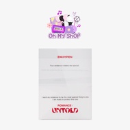 ENHYPEN ROMANCE UNTOLD WEVERSE OFFICIAL PHOTOCARD