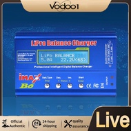 เครื่องชาร์จรุ่น 80W เครื่องบิน AC/DC Digital Battery Charger LCD Dispaly Discharge Power 5W 18V 6A 