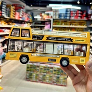 Children Inertial Double-decker Bus Toy Large Bus Model Baby School Bus Big Bus Music