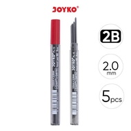 Joyko PL-10 2B 2.0 mm Mechanical Pencil Lead - PL-10 2B 2.0 mm