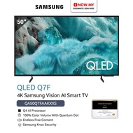 SAMSUNG 50" Q7F QLED 4K Vision AI Smart TV QA50Q7FAAKXXM | TV Pintar 智能电视