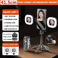 【ถูกกว่า TNW】p15 3in1 Mini ไม้เซลฟี่ ขยายได้ Grip Phone Tripod รีโมทบลูทูธในตัว Selfie Stick มีไฟLED