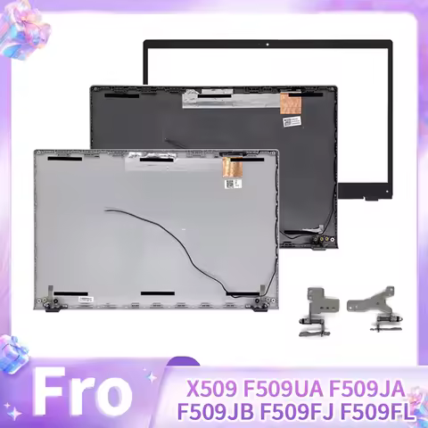 New For X509 F509UA F509JA F509JB F509FJ F509FL R509 M509 F509 D509 LCD Screen Back Cover Front Beze