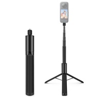 Invisible Selfie Stick 1.22m Retractable with Tripod For Insta360 X4 / X3