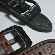 Alexander CHRISTIE LOGO AC Leather Watch STRAP