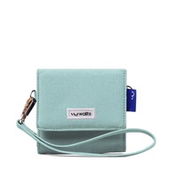 Dompet Wanita Koin Dompet Kanvas Mini - Wallts Abel Ocean Green