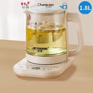 CHAMPIONO Electric Kettle, 28 Preset Modes 1.8L Health Pot,  2H Keep Warm 800W BPA-Free Healthy Tea 