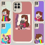 M-40 Gravity Falls Mabel Pines White Casing For Samsung A04E A04 M04 J7 Pro A12 A22 F04 A05 J2 Prime